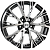 Диски RST R207 6.5x17 5*108 ET33 DIA60.1 BKFP Литой купить с бесплатной доставкой в пункты выдачи в Петербурге
